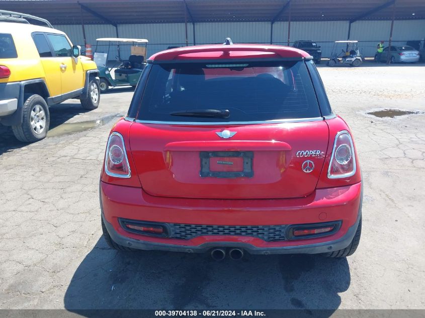 2013 Mini Hardtop Cooper S VIN: WMWSV3C52DT391222 Lot: 39704138