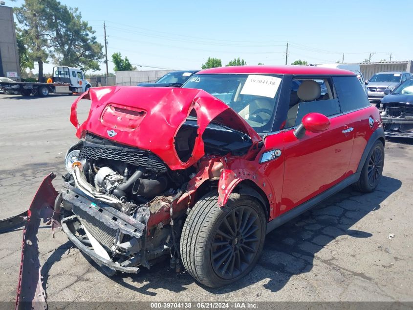 2013 Mini Hardtop Cooper S VIN: WMWSV3C52DT391222 Lot: 39704138