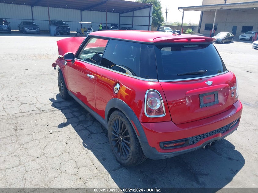 2013 Mini Hardtop Cooper S VIN: WMWSV3C52DT391222 Lot: 39704138