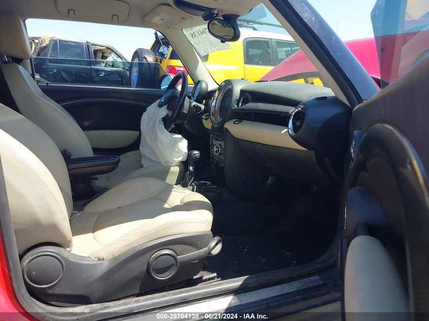 2013 Mini Hardtop Cooper S VIN: WMWSV3C52DT391222 Lot: 39704138