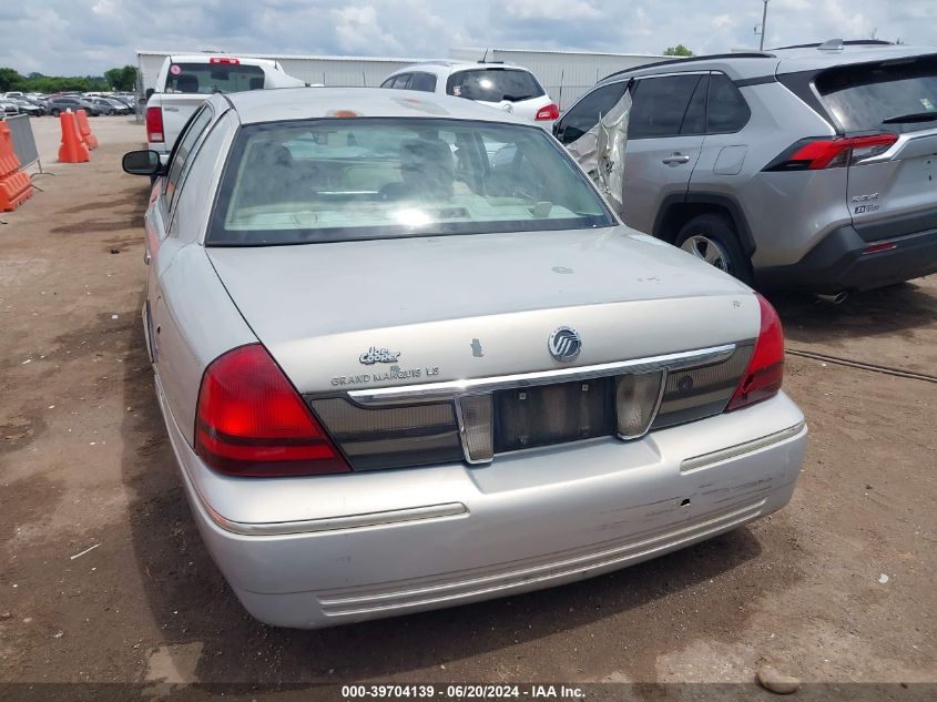 2006 Mercury Grand Marquis Ls VIN: 2MHFM75V06X635663 Lot: 39704139