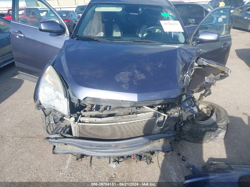 2013 Chevrolet Equinox 1Lt VIN: 2GNALDEK6D6262722 Lot: 39704151