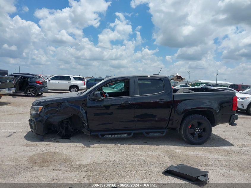 2021 Chevrolet Colorado 2Wd Short Box Lt VIN: 1GCGSCEN7M1132123 Lot: 39704160