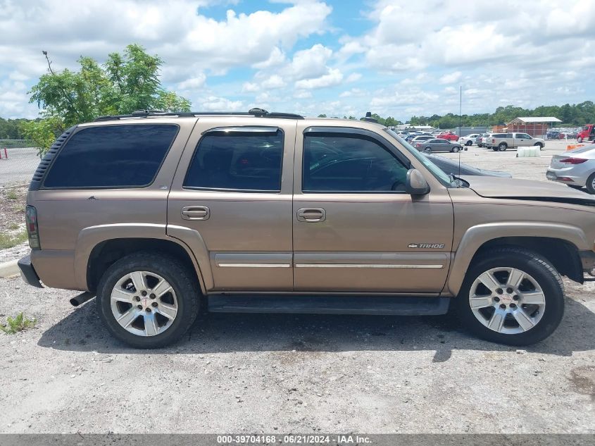 2003 Chevrolet Tahoe K1500 VIN: 1GNEK13Z73R119509 Lot: 39704168