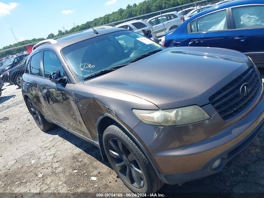 2005 Infiniti Fx35 VIN: JNRAS08U65X102374 Lot: 39704169