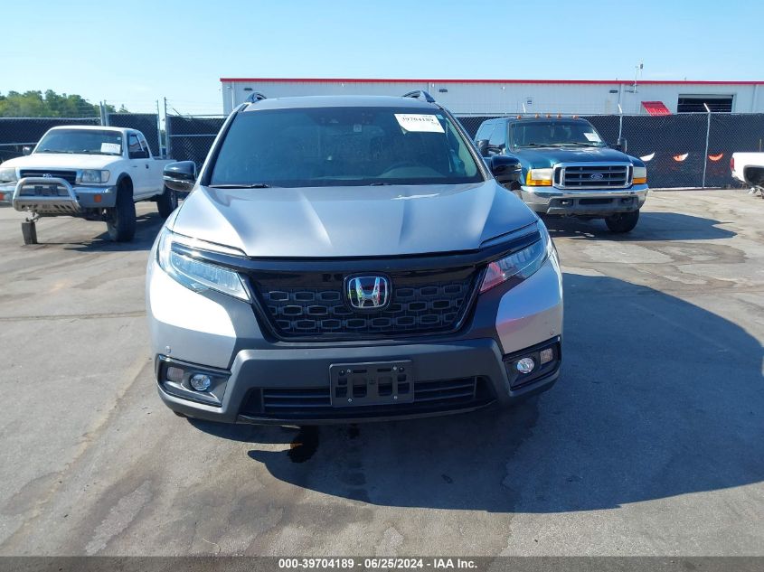 2019 Honda Passport Elite VIN: 5FNYF8H00KB013887 Lot: 39704189