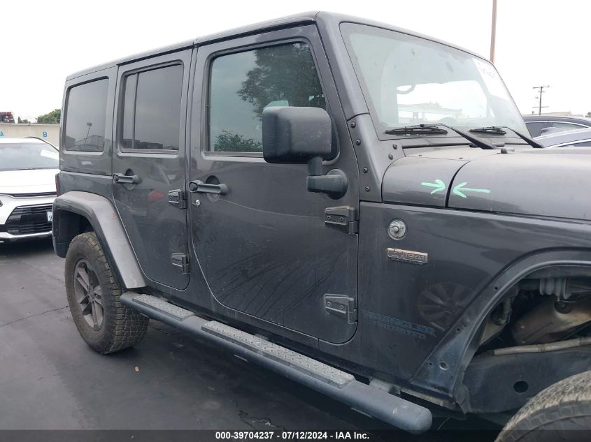 2016 Jeep Wrangler Unlimited 75Th Anniversary VIN: 1C4BJWEG7GL288820 Lot: 39704237