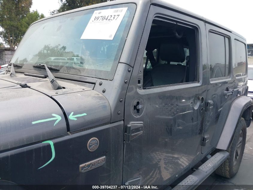 2016 Jeep Wrangler Unlimited 75Th Anniversary VIN: 1C4BJWEG7GL288820 Lot: 39704237