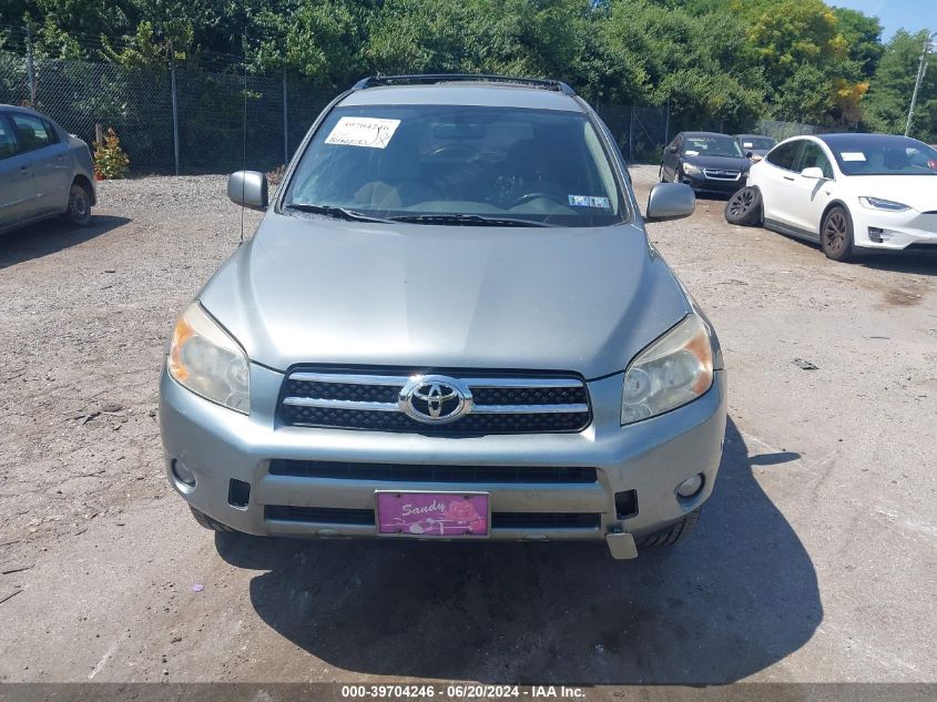 2008 Toyota Rav4 Limited VIN: JTMZD31V285098616 Lot: 39704246
