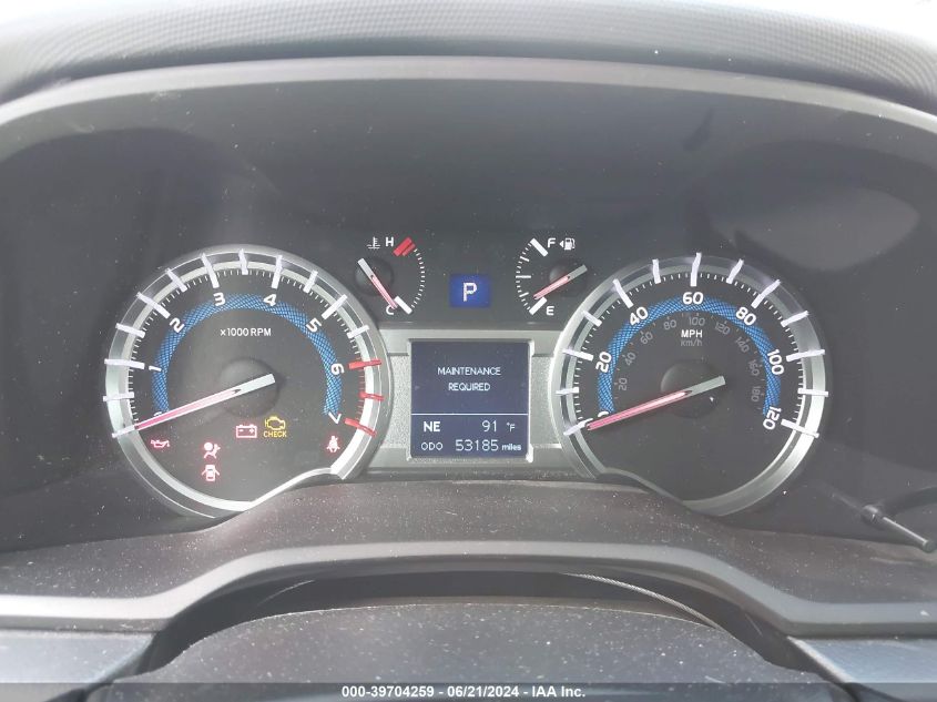 2016 Toyota 4Runner Sr5 Premium VIN: JTEZU5JR7G5116553 Lot: 39704259