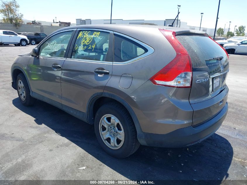 2013 Honda Cr-V Lx VIN: 5J6RM4H37DL045159 Lot: 39704268