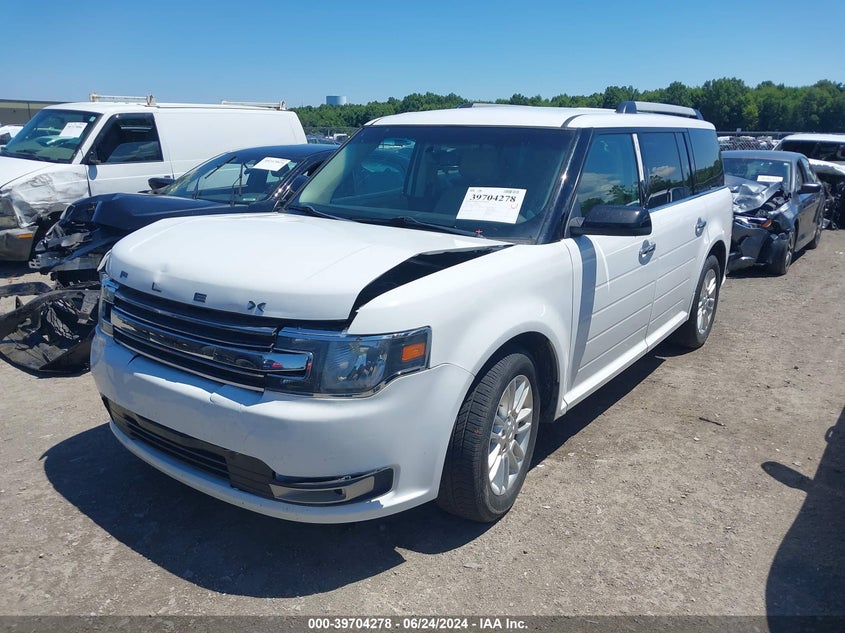 VIN 2FMHK6C84KBA23392 2019 FORD FLEX SEL