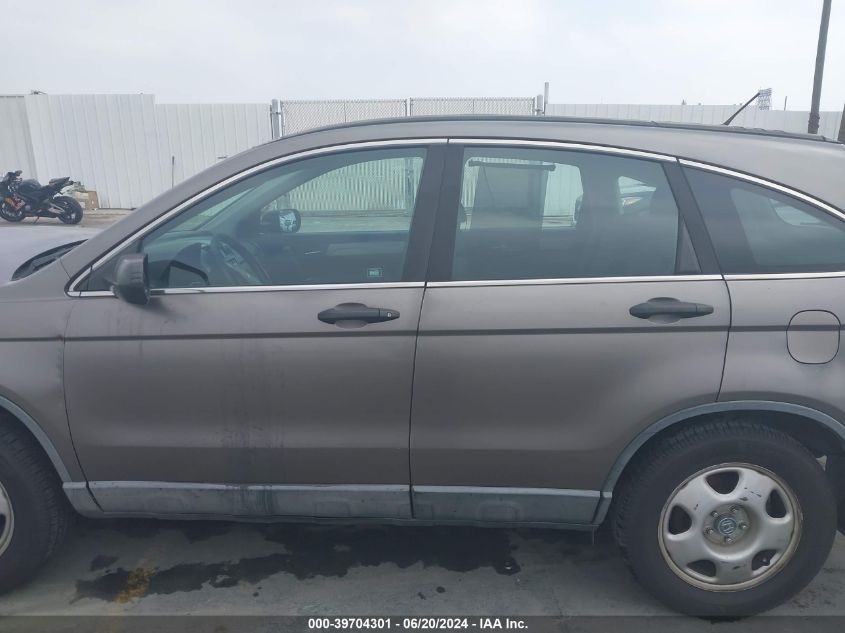 2010 Honda Cr-V Lx VIN: 5J6RE3H37AL008146 Lot: 39704301