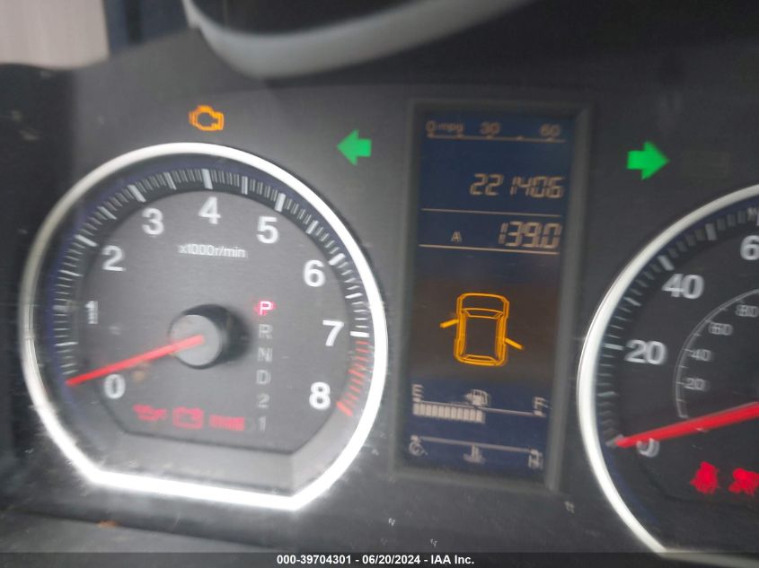 2010 Honda Cr-V Lx VIN: 5J6RE3H37AL008146 Lot: 39704301