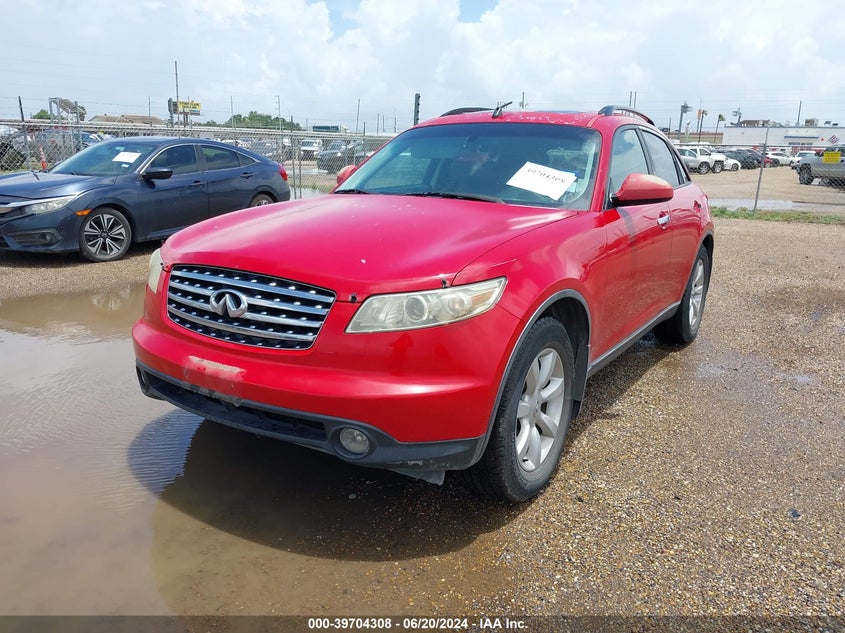 2004 Infiniti Fx35 VIN: JNRAS08U94X106630 Lot: 39704308