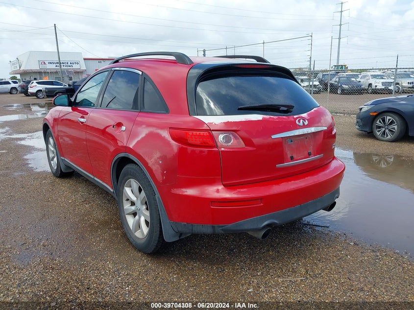 2004 Infiniti Fx35 VIN: JNRAS08U94X106630 Lot: 39704308