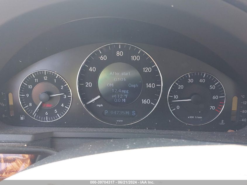 2006 Mercedes-Benz E 350 4Matic VIN: WDBUF87J96X182714 Lot: 39704317