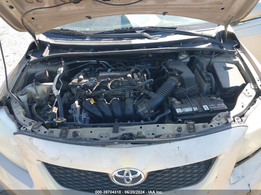 2009 Toyota Corolla Le VIN: 2T1BU40E09C082220 Lot: 39704318