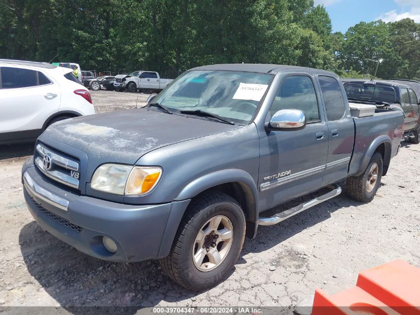 2005 Toyota Tundra Sr5 V8 VIN: 5TBRT34145S456969 Lot: 39704347