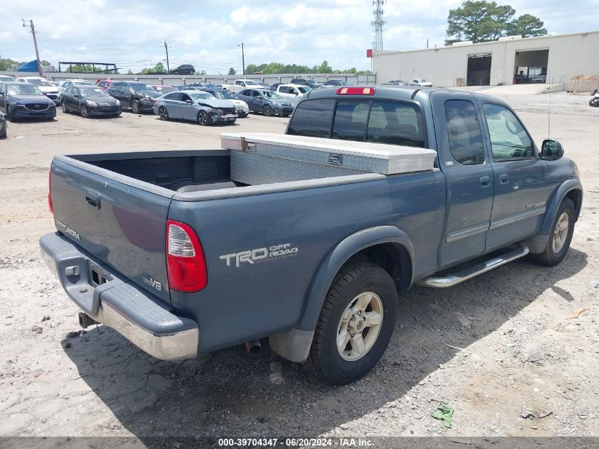 2005 Toyota Tundra Sr5 V8 VIN: 5TBRT34145S456969 Lot: 39704347