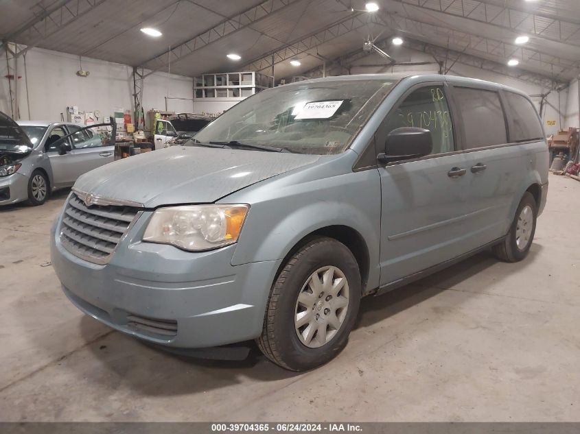 2008 Chrysler Town & Country Lx VIN: 2A8HR44H48R604841 Lot: 39704365