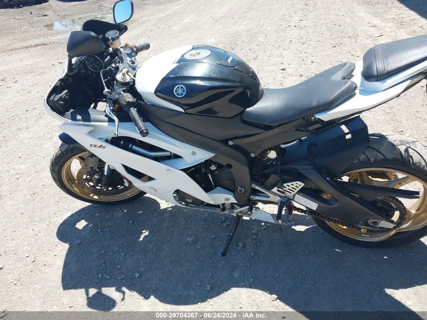 2009 Yamaha Yzfr6 VIN: JYARJ16E89A010937 Lot: 39704367