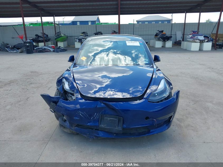 2021 Tesla Model 3 Long Range Dual Motor All-Wheel Drive VIN: 5YJ3E1EB9MF066228 Lot: 39704377