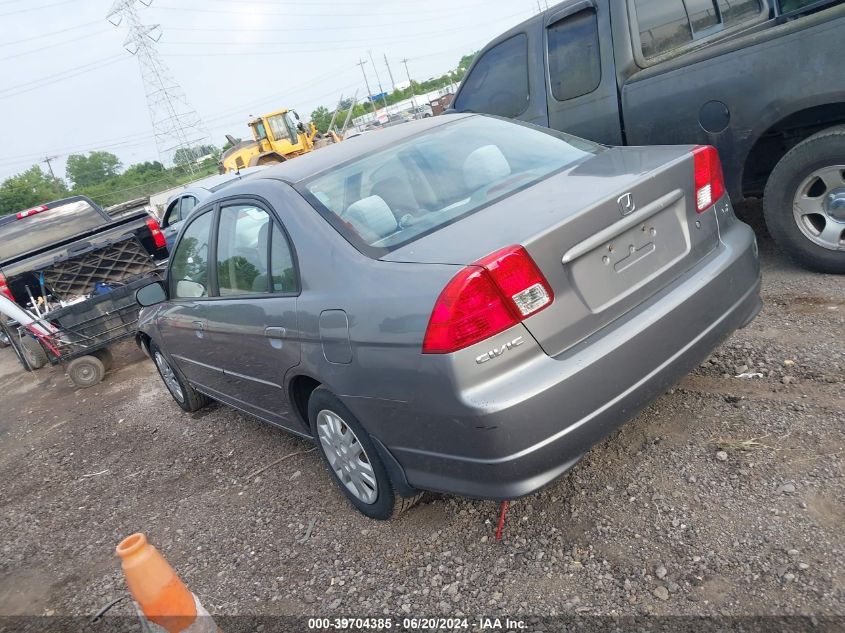 1HGES16555L023466 | 2005 HONDA CIVIC