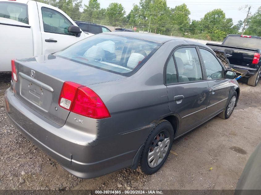 1HGES16555L023466 | 2005 HONDA CIVIC