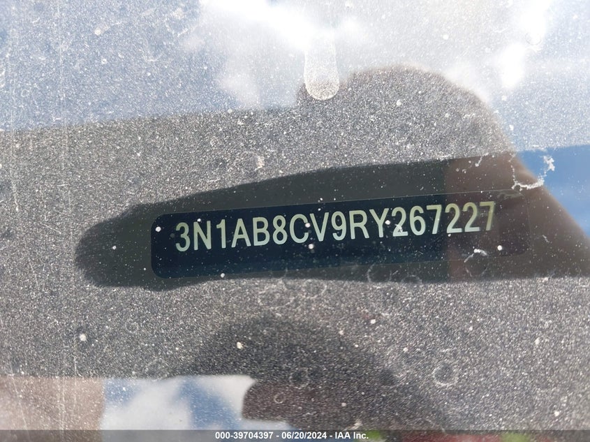 2024 NISSAN SENTRA SV - 3N1AB8CV9RY267227