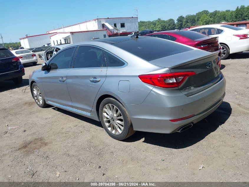 2015 Hyundai Sonata Limited VIN: 5NPE34AF7FH121952 Lot: 39704398