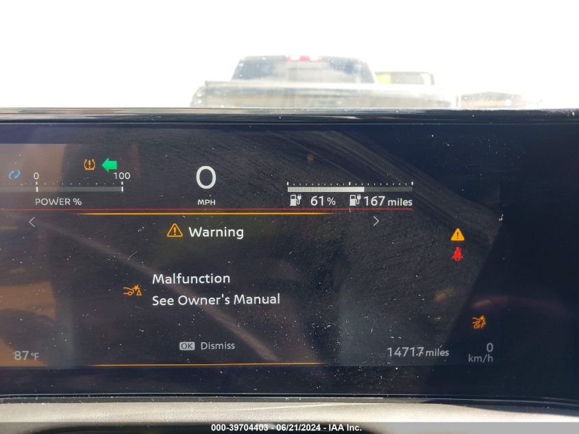 2023 Nissan Ariya Evolve+ VIN: JN1BF0BAXPM409593 Lot: 39704403