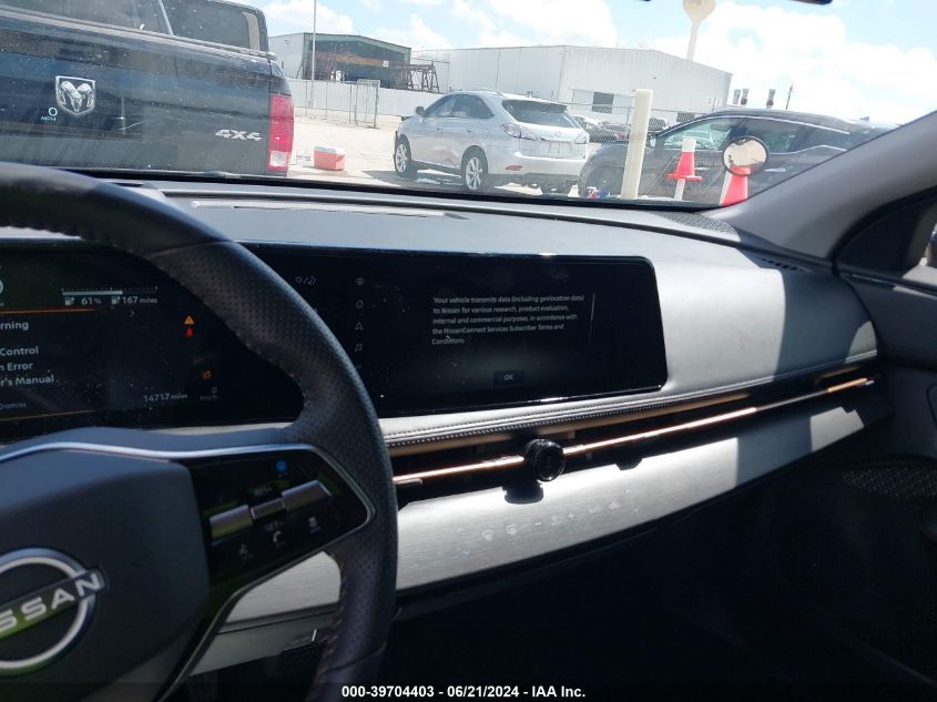 2023 Nissan Ariya Evolve+ VIN: JN1BF0BAXPM409593 Lot: 39704403