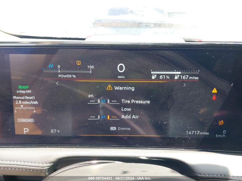 2023 Nissan Ariya Evolve+ VIN: JN1BF0BAXPM409593 Lot: 39704403