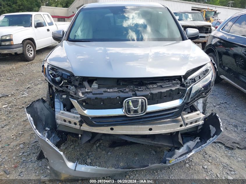 2019 Honda Pilot Ex-L VIN: 5FNYF5H46KB030744 Lot: 39704413
