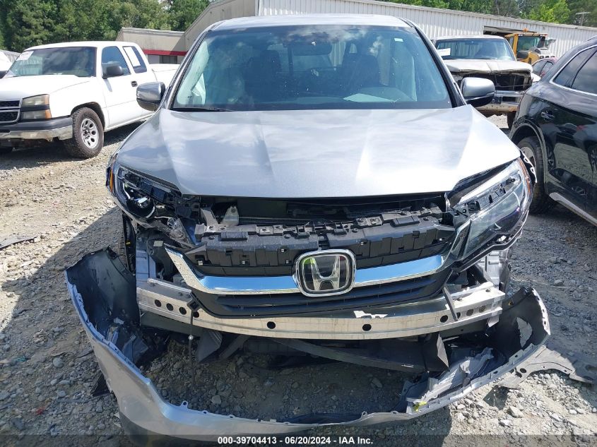 2019 Honda Pilot Ex-L VIN: 5FNYF5H46KB030744 Lot: 39704413