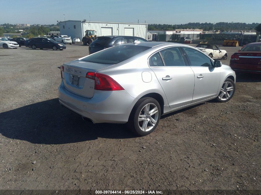 2014 Volvo S60 T5 VIN: YV1612FS3E2275962 Lot: 39704414