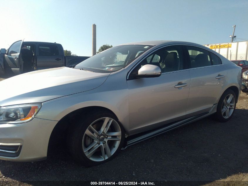 YV1612FS3E2275962 2014 Volvo S60 T5