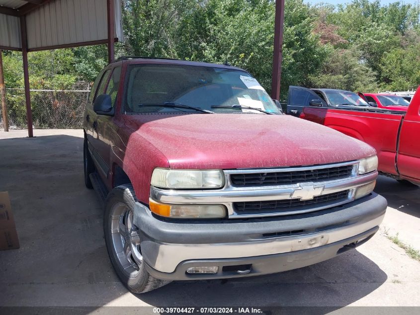 2004 Chevrolet Tahoe Ls VIN: 1GNEK13Z04R277420 Lot: 39704427