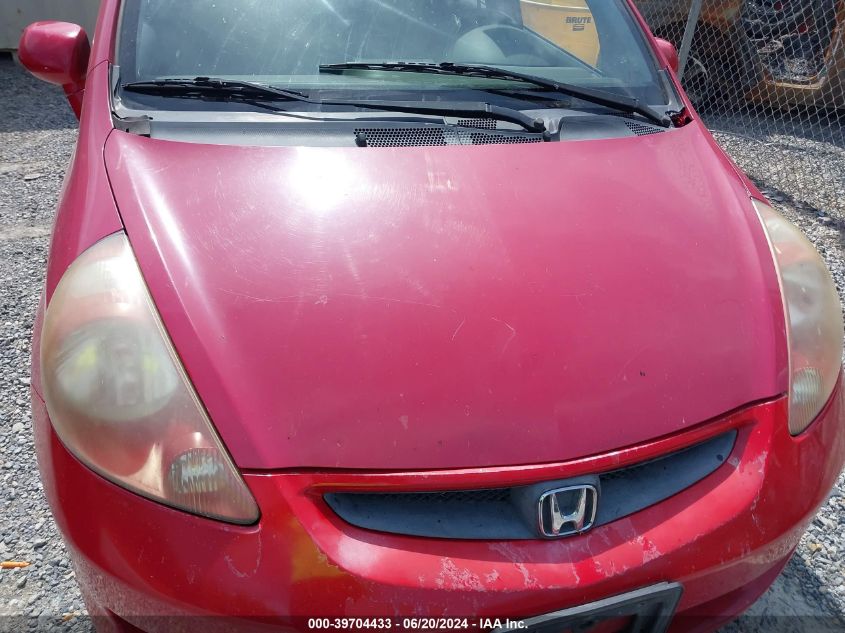 2008 Honda Fit VIN: JHMGD38458S034655 Lot: 39704433