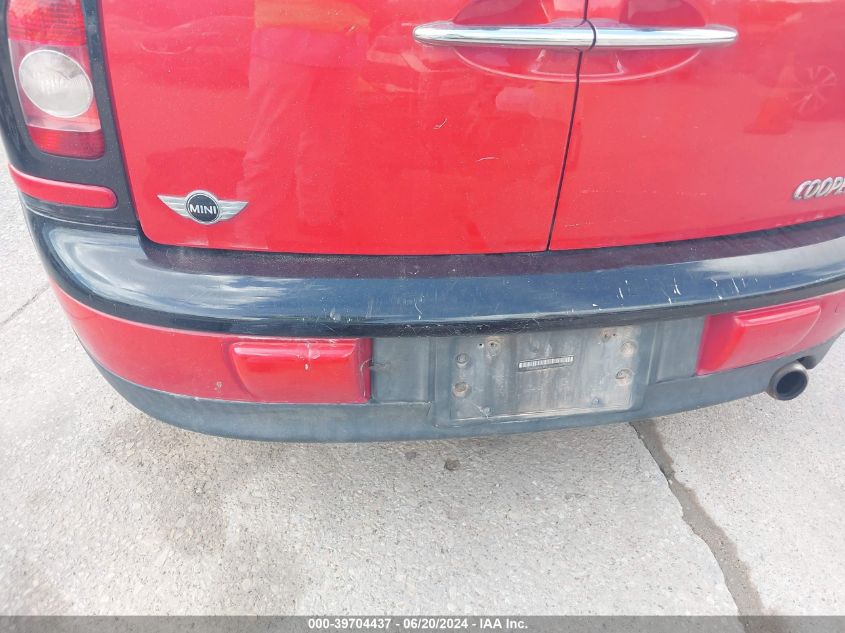 2009 Mini Cooper Clubman VIN: WMWML33509TX35958 Lot: 39704437