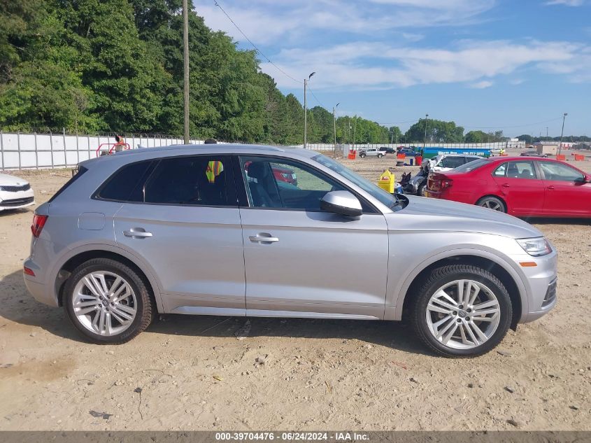 2018 Audi Q5 2.0T Premium/2.0T Tech Premium VIN: WA1ANAFY4J2004688 Lot: 39704476