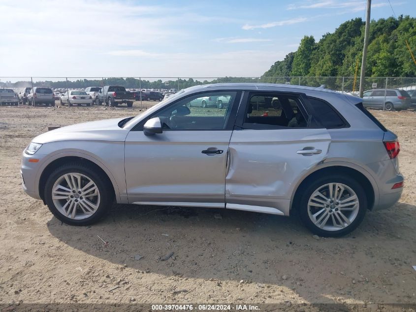 2018 Audi Q5 2.0T Premium/2.0T Tech Premium VIN: WA1ANAFY4J2004688 Lot: 39704476