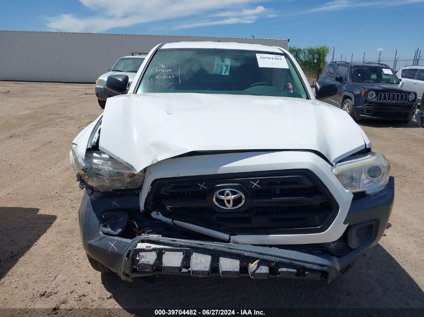 2017 Toyota Tacoma Sr VIN: 5TFRX5GN5HX085325 Lot: 39704482