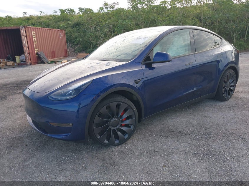 2024 TESLA MODEL Y U   U(VIN: 7SAYGDEF4RA271404