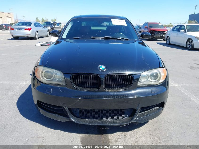 2008 BMW 135I VIN: WBAUC735X8VF24327 Lot: 39704493