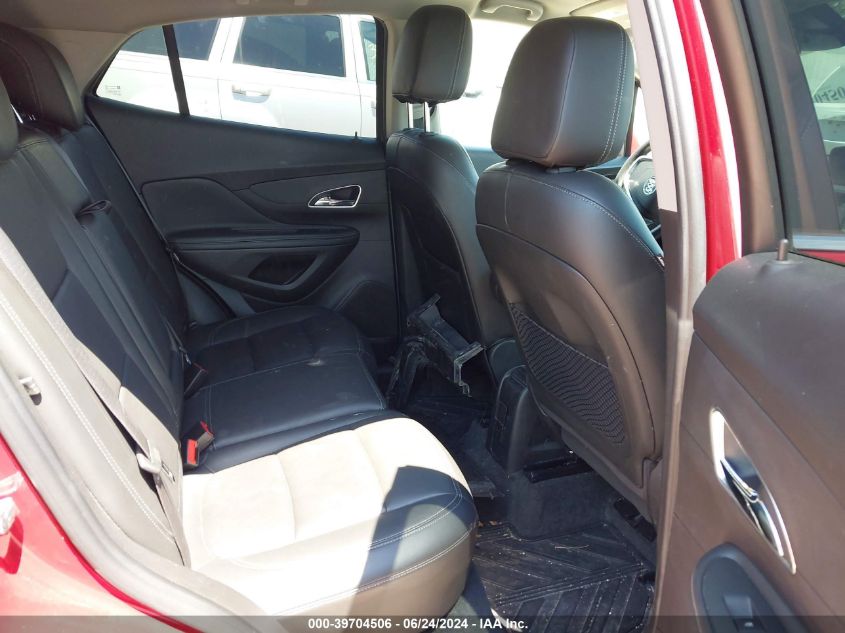 2016 Buick Encore Leather VIN: KL4CJGSB4GB748227 Lot: 39704506
