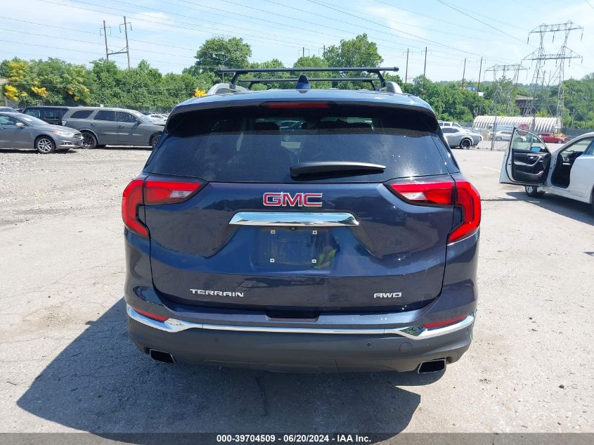 2019 GMC Terrain Slt VIN: 3GKALVEX6KL101570 Lot: 39704509