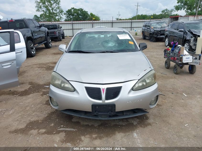 2008 Pontiac Grand Prix VIN: 2G2WP552X81100155 Lot: 39704511