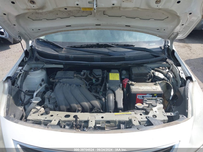 2012 Nissan Versa 1.6 Sv VIN: 3N1CN7APXCL828232 Lot: 39704524